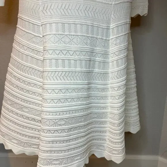 Antonio Melani Nancy Knit Dress Ivory Small S NEW Retail $159 - Picture 6 of 10
